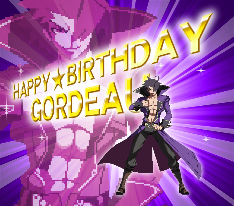 Happy Birthday Gordeau!（イラスト：六秒）