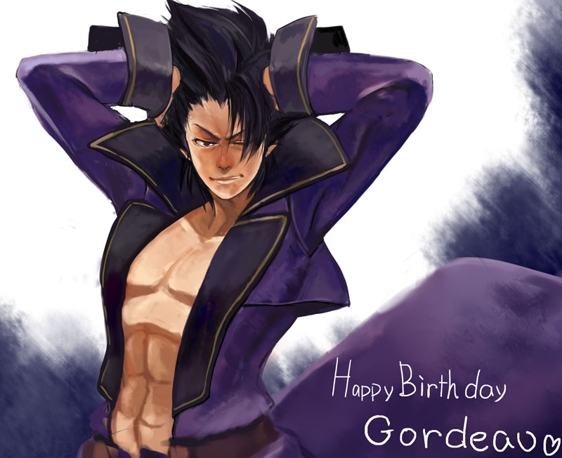 Happy Birthday Gordeau!（イラスト：中原悠佑）